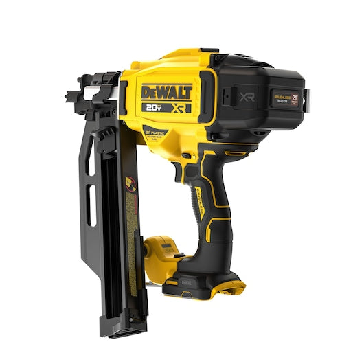 DEWALT DCN920B 20V MAX XR Brushless Cordless 21° Plastic Collated Framing Nailer (Tool Only)