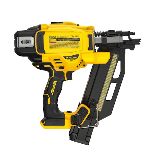 DEWALT DCN920B 20V MAX XR Brushless Cordless 21° Plastic Collated Framing Nailer (Tool Only)