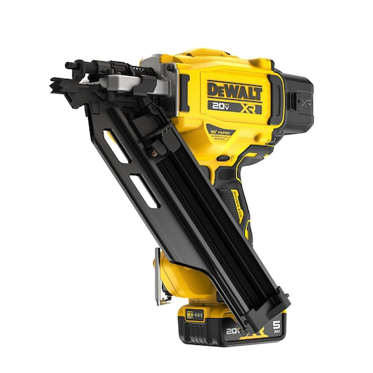DEWALT DCN930P1 DEWALT 20V MAX Brushless Cordless 30° Paper Tape Framing Nailer Kit