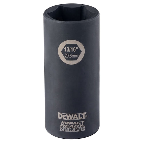 DEWALT DW2291 13/16-Inch IMPACT READY Deep Socket for 3/8-Inch Drive