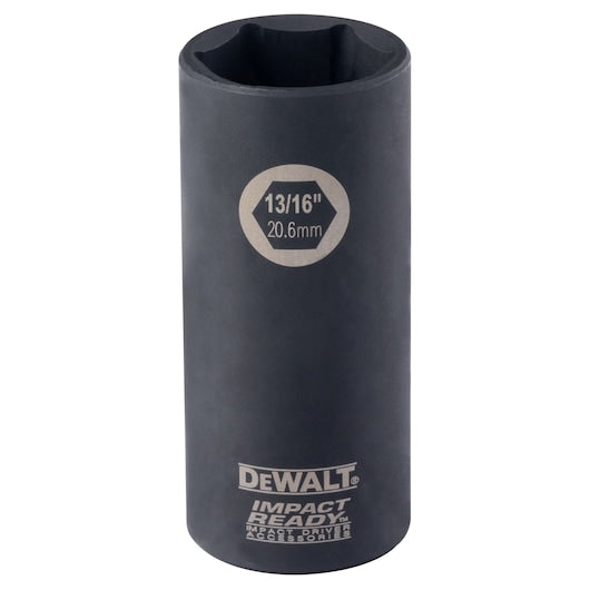 DEWALT DW2291 13/16-Inch IMPACT READY Deep Socket for 3/8-Inch Drive