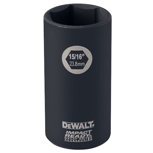 DEWALT DW2293 15/16-Inch IMPACT READY Deep Socket for 3/8-Inch Drive