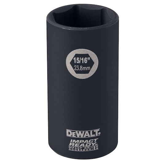 DEWALT DW2293 15/16-Inch IMPACT READY Deep Socket for 3/8-Inch Drive