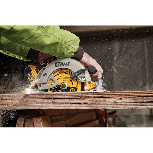 DEWALT DWA1714243 7-1/4-Inch 24-Tooth Circular Saw Blade (Pack of 3)