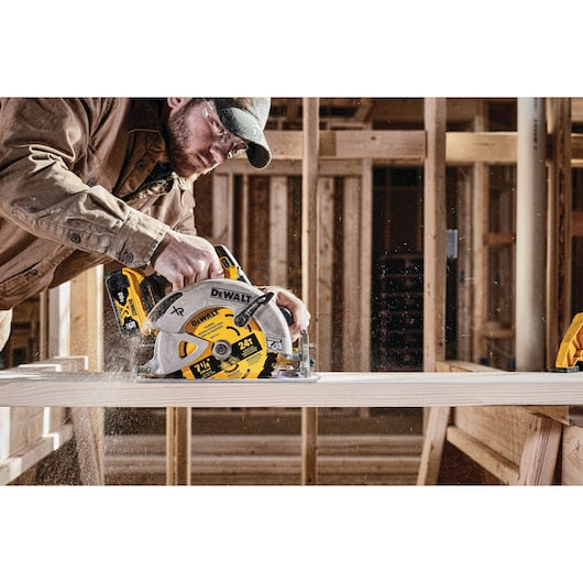 DEWALT DWA1714243 7-1/4-Inch 24-Tooth Circular Saw Blade (Pack of 3)