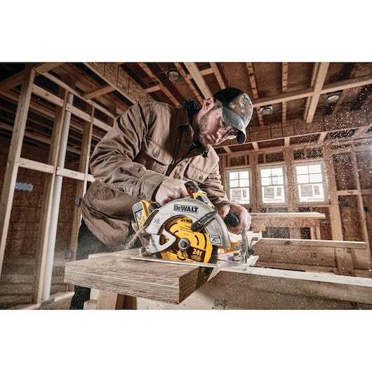 DEWALT DWA1714243 7-1/4-Inch 24-Tooth Circular Saw Blade (Pack of 3)