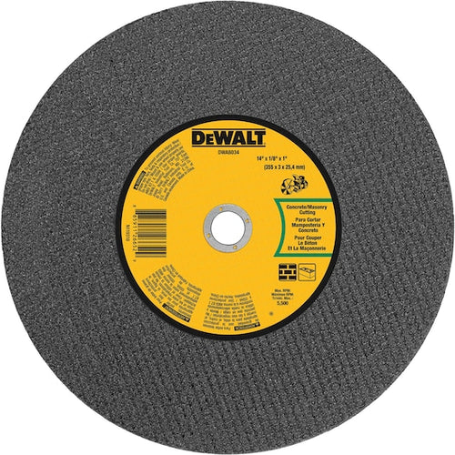 DEWALT DWA8034 14" High-Speed Concrete Cutting Wheels