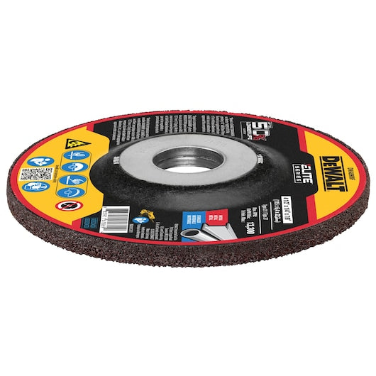 DEWALT DWA8909FH 4-1/2" x 1/4 x 5/8-11 XP Ceramic Fast Grind Wheel