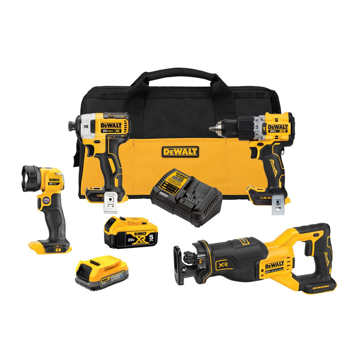 DeWALT 20V MAX XR 4-Tool Combo Kit