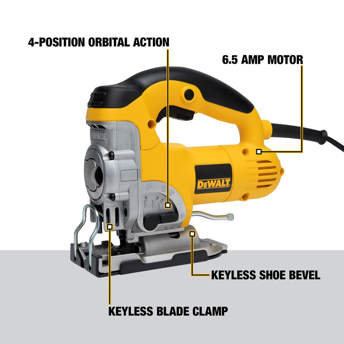 DeWALT 5.5 Amp Electric Variable Speed Jig Saw