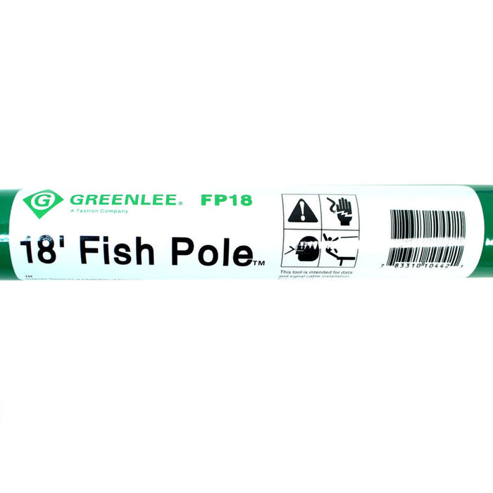 Greenlee FP18 18ft Fish Pole for Electricians