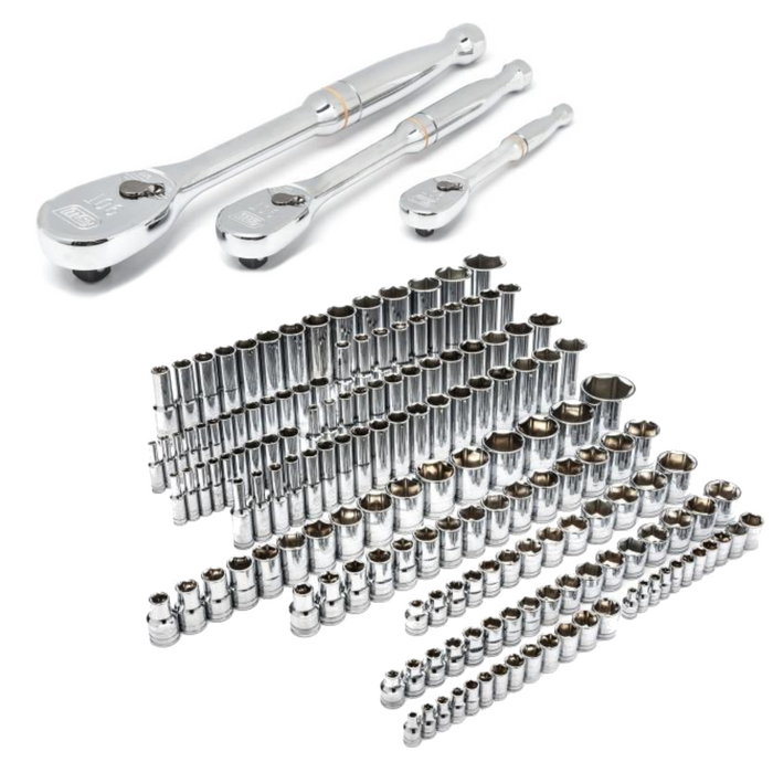 GEARWRENCH Ratchets and Sockets Set Bundle (81206T & 89073)
