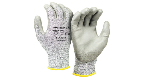 Pyramex GL402C5M Polyurethane Glove - Size Medium