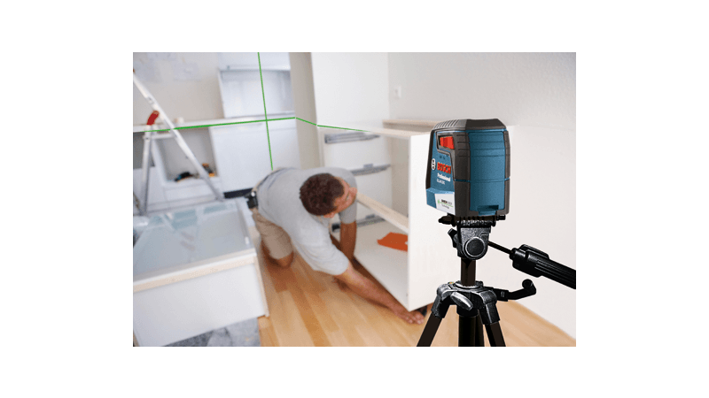 Bosch Green-Beam Self-Leveling Cross-Line Laser