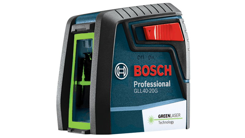 Bosch Green-Beam Self-Leveling Cross-Line Laser