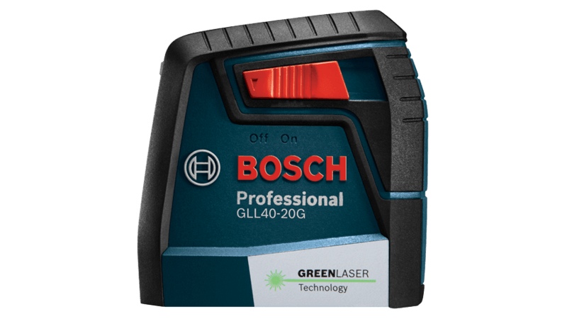 Bosch Green-Beam Self-Leveling Cross-Line Laser