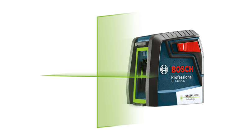 Bosch Green-Beam Self-Leveling Cross-Line Laser