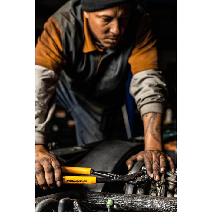 GEARWRENCH 12 Inch Straight Jaw Dipped Handle Tongue and Groove Plier - 82171