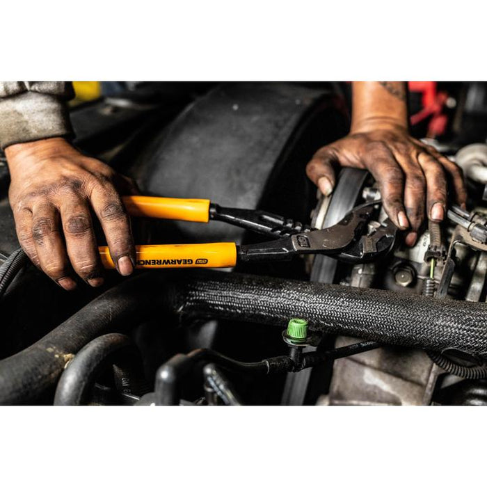 GEARWRENCH 12 Inch Straight Jaw Dipped Handle Tongue and Groove Plier - 82171