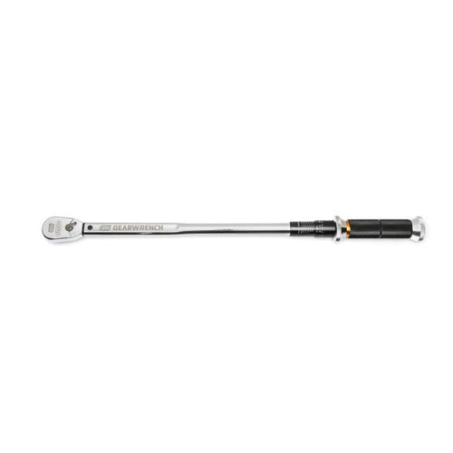 GEARWRENCH 85181 1/2" Drive 120XP Micrometer Torque Wrench, 30-250 ft/lbs.