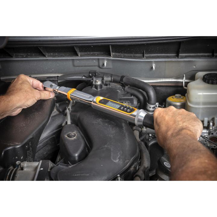 GEARWRENCH 85194 1/4" Drive 120XP Flex Head Electronic Torque Wrench with Angle