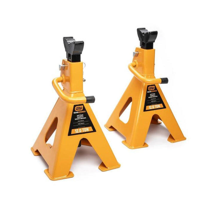 GEARWRENCH 2 Ton Ratcheting Jack Stands - Pack of 2 | GWJS2T