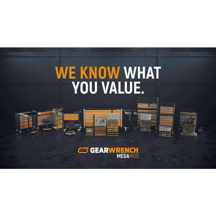 GEARWRENCH MEGAMOD 873 Piece Mechanics Tool Set in Premium Modular Foam Trays with Tool Storage