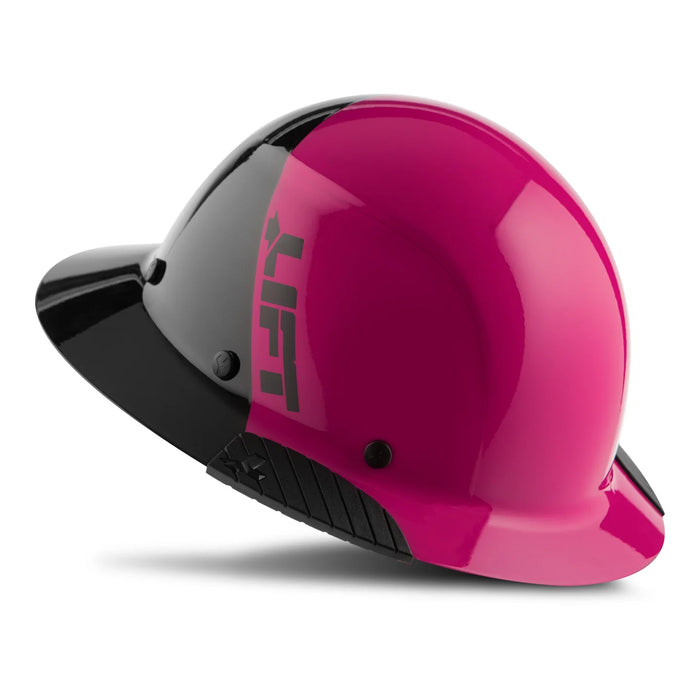 LIFT Safety DAX Fifty/50 Pink Full Brim Hard Hat