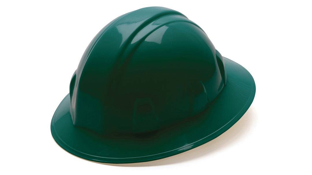 Pyramex Safety HP24135 SL Series Full Brim Hard Hat, Green