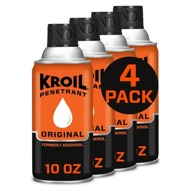Kroil Penetrating Oil with Silicone (Aerosol Spray- 10oz. Can- Case of ...