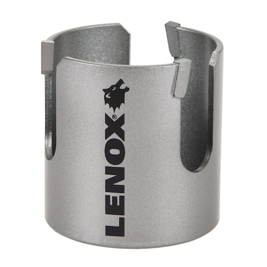 Lenox LXAH42342 Hole Saw: 2 3/4 in Saw Dia., 2 7/16 in Max. Cutting Dp, 5/8"-18 Thread Size, Carbide Tipped