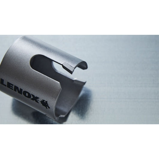 Lenox LXAH42342 Hole Saw: 2 3/4 in Saw Dia., 2 7/16 in Max. Cutting Dp, 5/8"-18 Thread Size, Carbide Tipped
