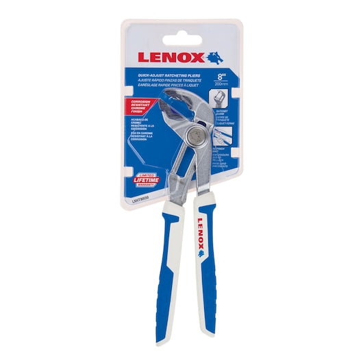 Lenox LXHT90550 Quick-Adjust 8" V-Jaw Plier
