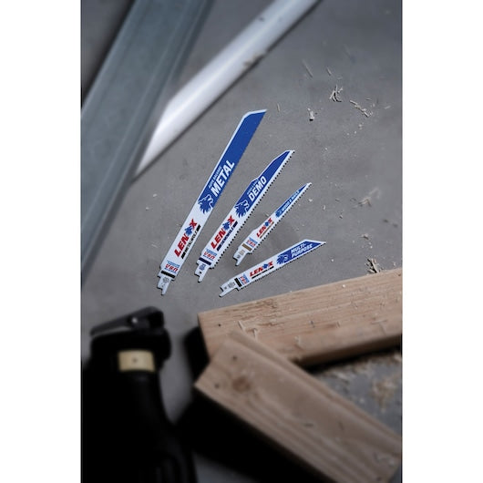 Lenox 20572656R Bi-Metal Reciprocating Saw Blades, 6 in, 6 TPI (Pack of 5)