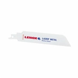 Lenox 201746118R Reciprocating Saw Blade, 6 in L x 1 in W, 18 TPI, Steel Body, Universal/Toothed Edge