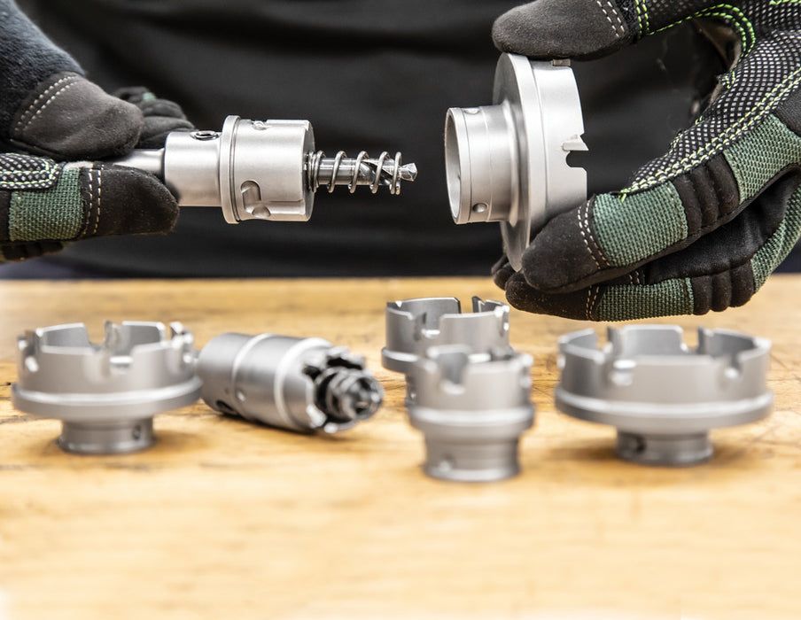 Greenlee 1-1/8" Quick-Change Carbide-Tipped Hole Cutter