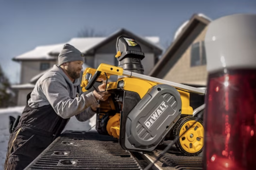 DeWALT 2x 60V Single Stage 21 In. Brushless Snow Thrower (Bare Tool)