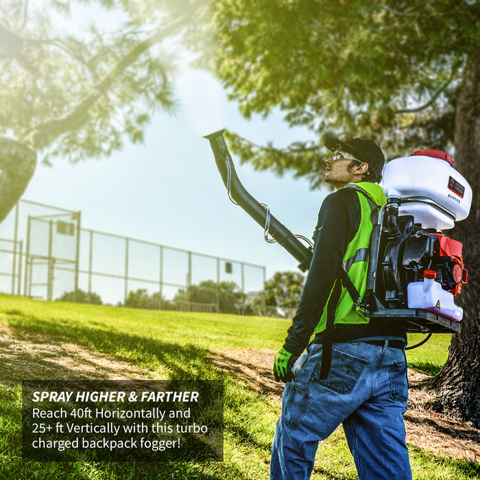 Tomahawk (TMD14-2) 3.7 Gal Backpack Mosquito Fogger Leaf Blower for Pest Control