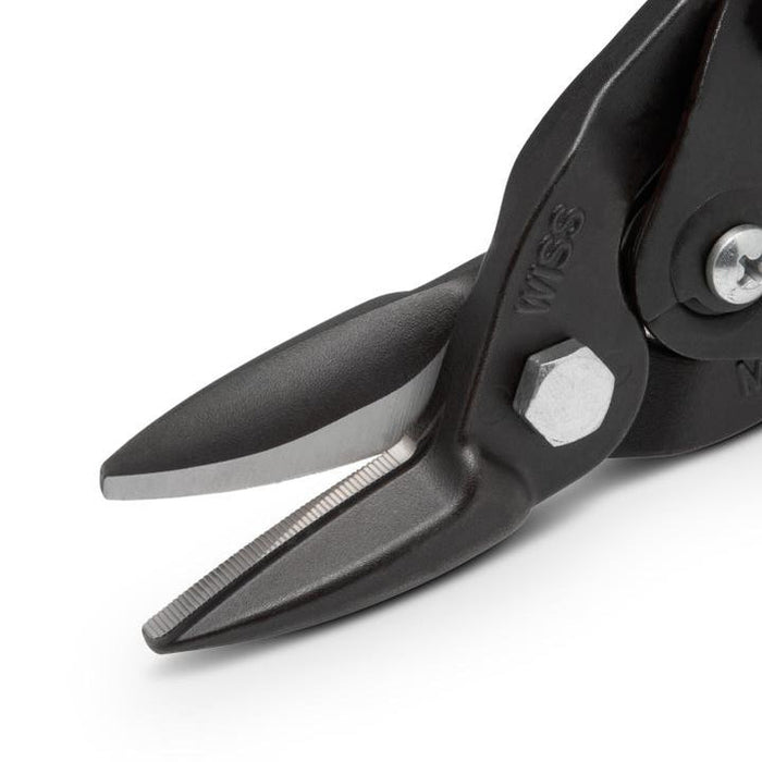 Crescent M1P Metal Cutting Snip, Straight, 9-3/4 in Overall Lg, 1-1/2 in Cutting Lg