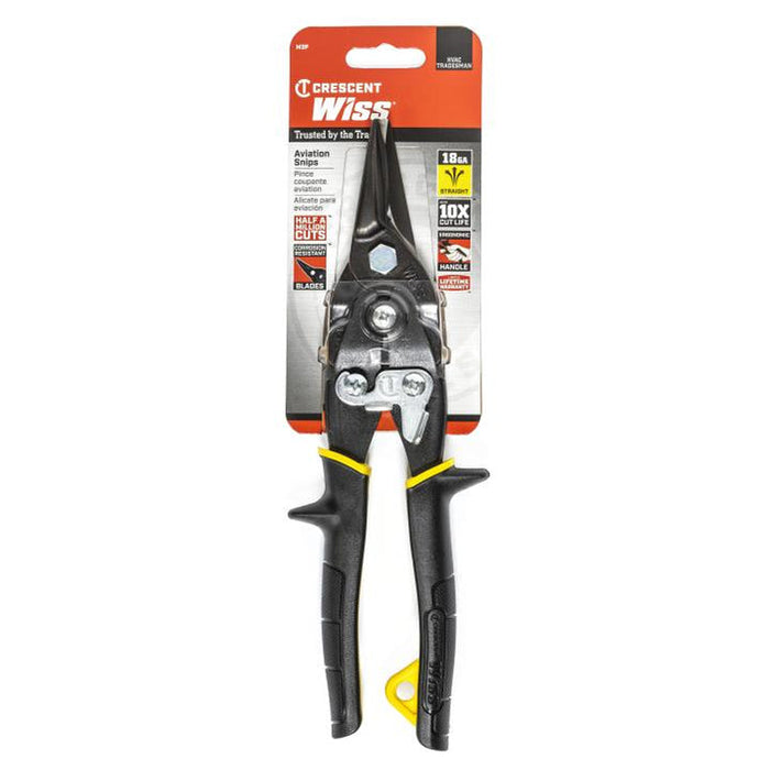 Crescent M3P 9-3/4" Compound Action Straight, Left & Right Cut Snips