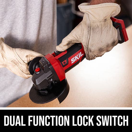 SKIL PWRCORE 20️ Angle Grinder Kit Brushless 20V 4-1/2in