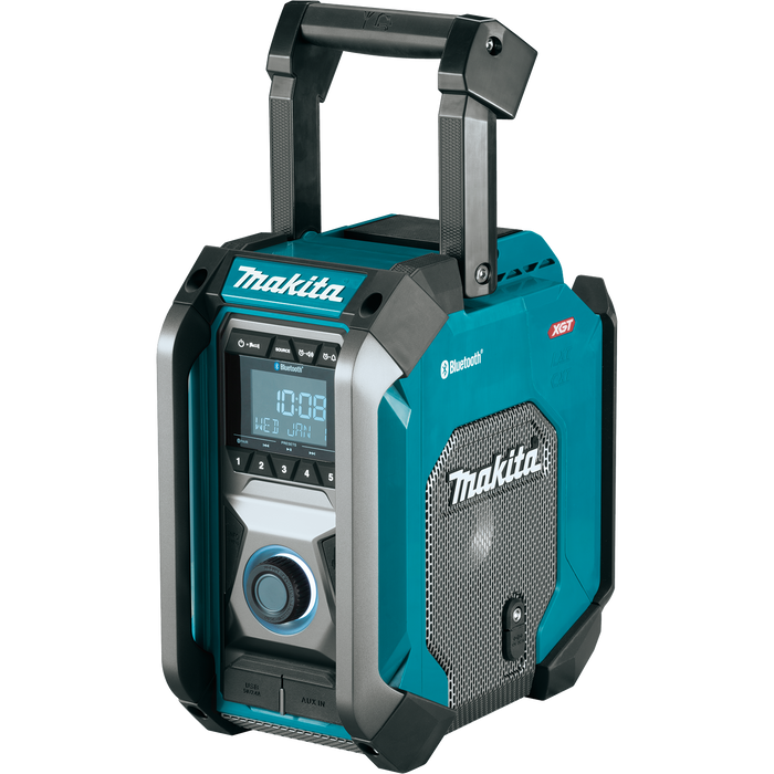 Makita GRM03 40V max XGT Cordless/Corded Bluetooth Job Site Radio, Tool Only