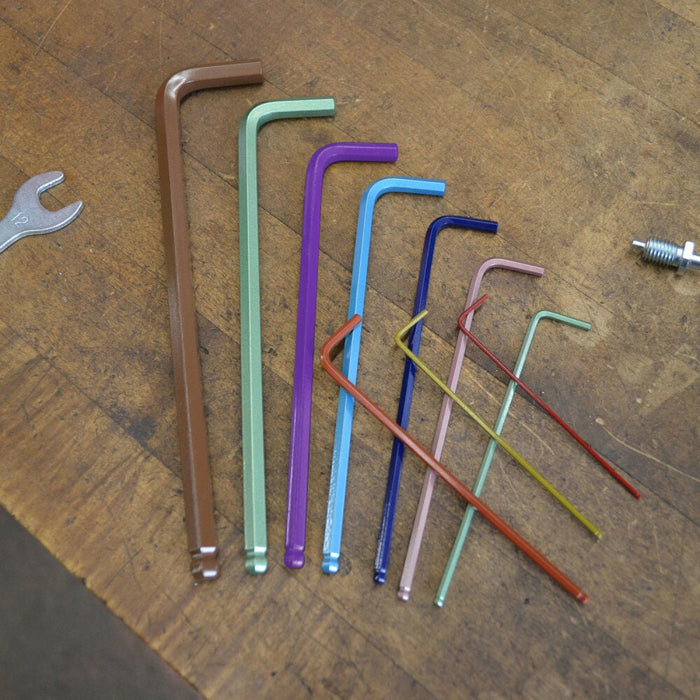 Bondhus 69600 Ball End DoublePK L-Wrench Set with ColorGuard, 22 Piece