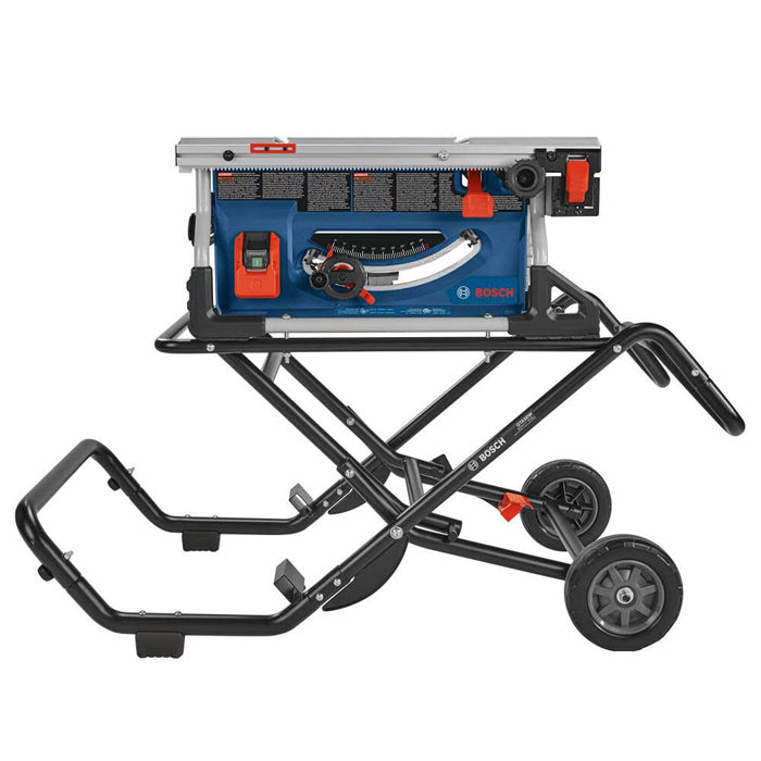 Bosch 10 In. Jobsite Table Saw with Gravity-Rise Wheeled Stand