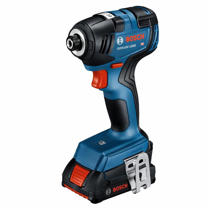 Bosch 18V Brushless 1/4 In. Hex Impact Driver Kit with 2Ah Standard Power Battery