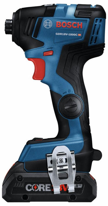 Bosch 18V Brushless 1/4 In. Hex Impact Driver Kit with 2Ah Standard Power Battery