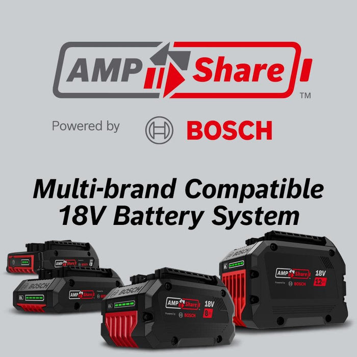 BOSCH 18V Freak 1/4 In. & 1/2 In. Impact Driver Kit