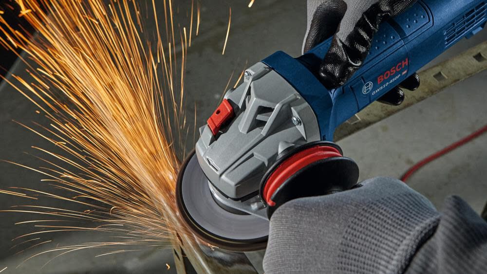Bosch 4-1/2 In. Ergonomic Angle Grinder with Paddle Switch