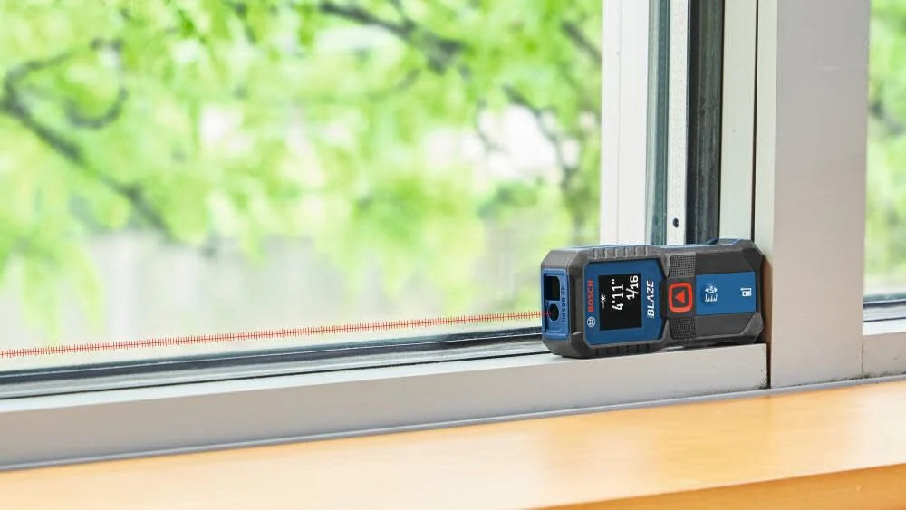Bosch BLAZE Laser Distance Measurer 100 Ft.