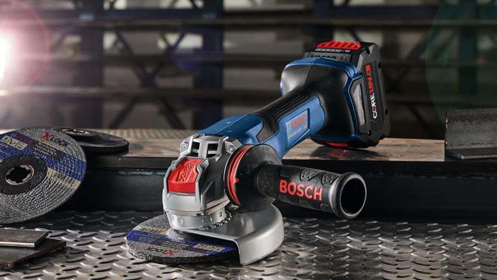 Bosch PROFACTOR  18V X-Lock Angle Grinder w/Paddle Switch Kit